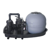 SPECK BADU Combi 3 with BADU EcoTouch Variable Speed Self - Priming Circulation Pump & Aquaswim 3 Sand Filter, (230V, 0.24/0.5/0.75kW) - H2O Warehouse